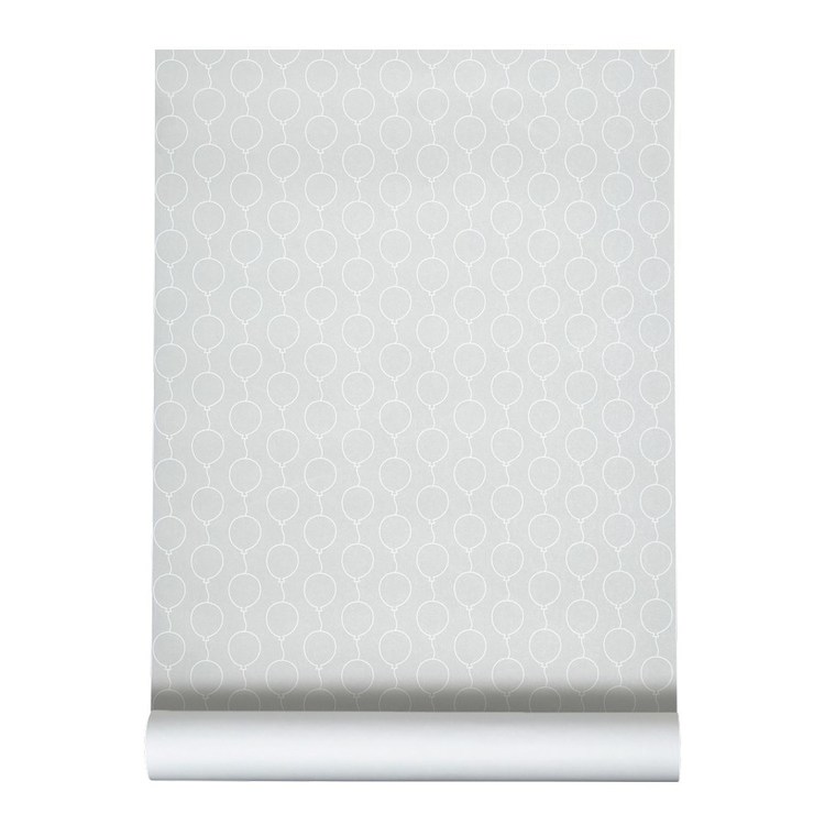 Done by Deer , tapet grå ballonger