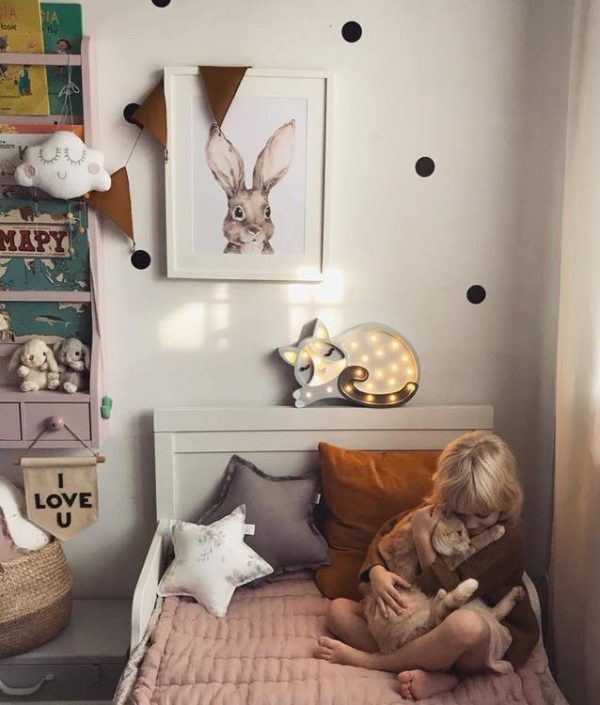 Poster Kanin, poster till barnrummet