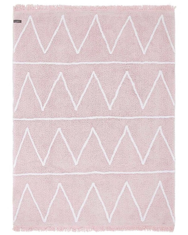 Lorena Canals matta till barnrummet 120 x 160, hippy pink