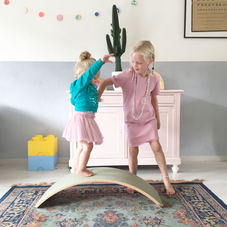 WOBBEL, Balansbräda Original Lackad - Bild 3