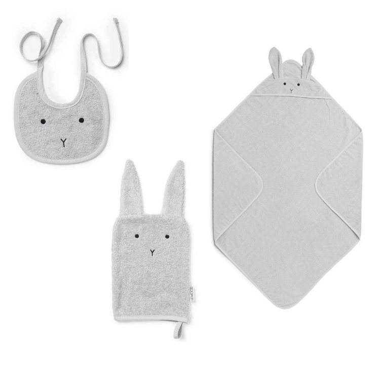 Liewood, adele Terry baby set , gåvoset , rabbit