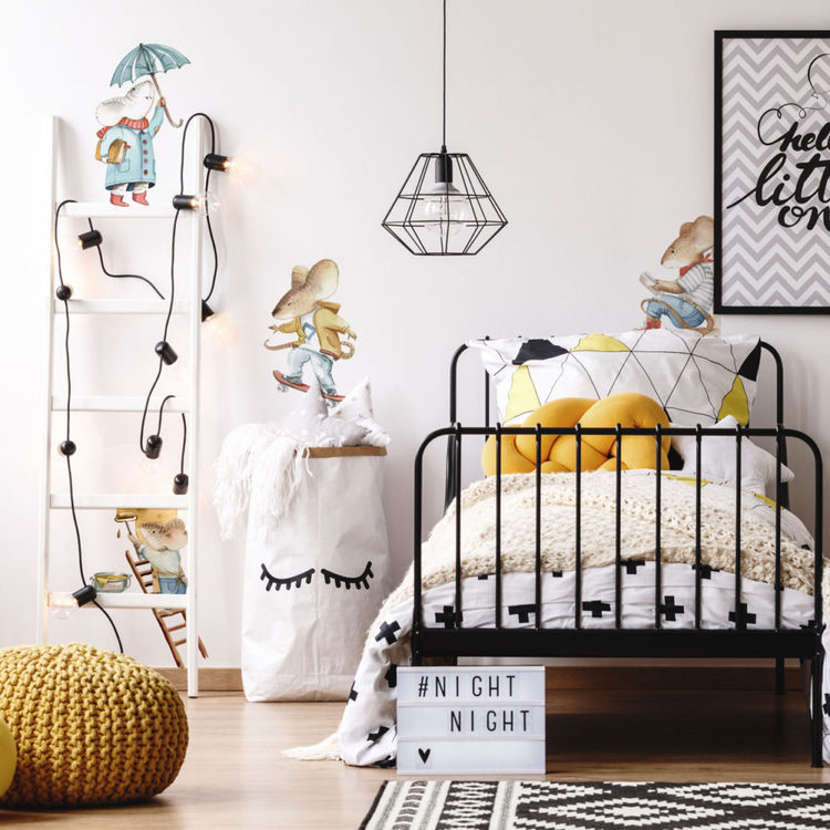 Dekornik, Väggklistermärken Little Mouse Street - Bild 4