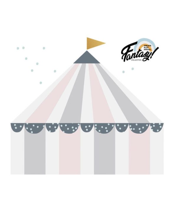 Dekornik, Väggklistermärken Cirkus pastel