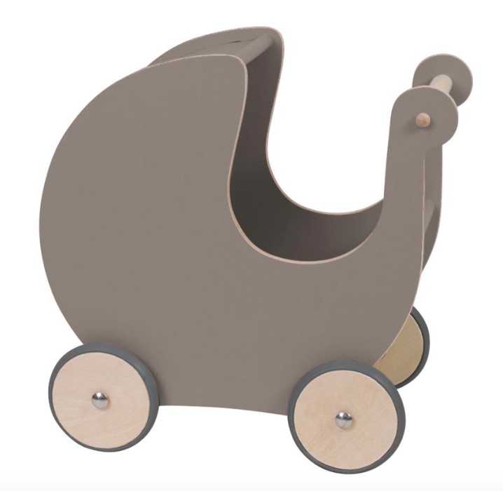 Sebra Dockvagn varm grå - Bild 2