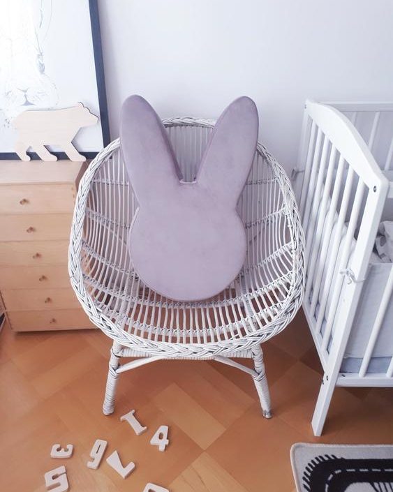 Sittpuff Lila Kanin till barnrummet, Babam