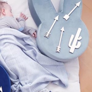 Sittpuff Mint Kanin till barnrummet, Babam