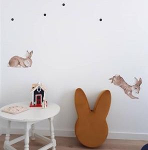 Sittpuff Senapsgul Kanin till barnrummet, Babam