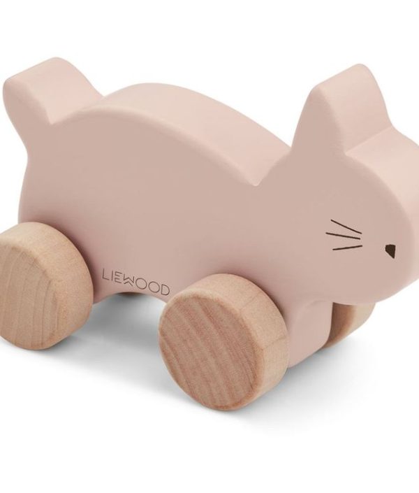 Liewood, Elena i trä, rosa katt