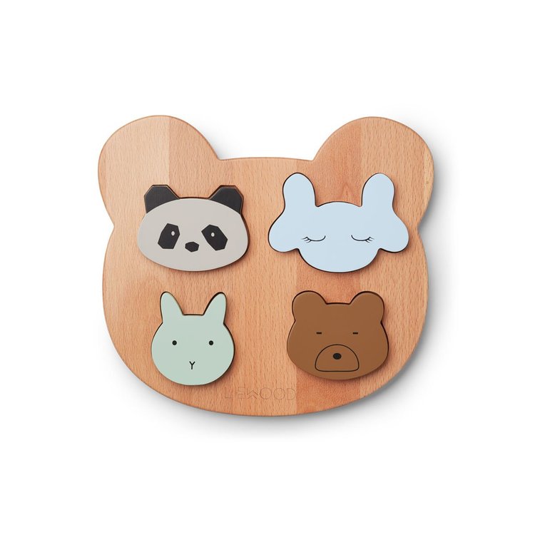 Liewood, pussel blå mix