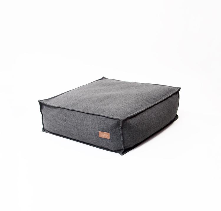 Saccosäck mörkgrå melange square , Fayne