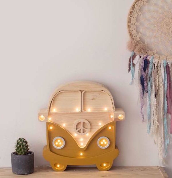 Little Lights, Nattlampa till barnrummet, Mustard buss