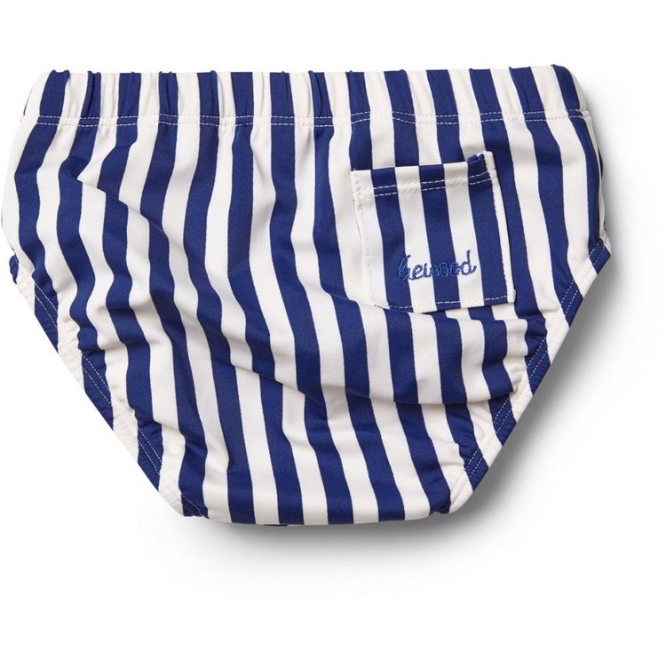 Liewood, badbyxor, Frej stripe Navy - Bild 2