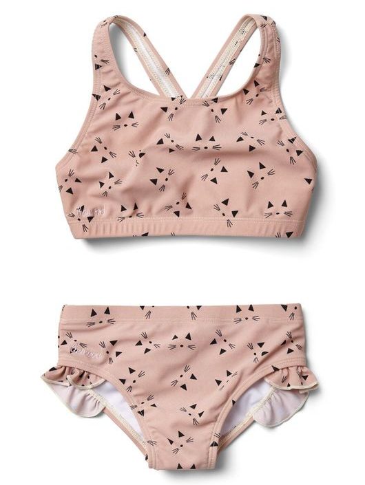 Liewood, bikini, Juliet cat rose