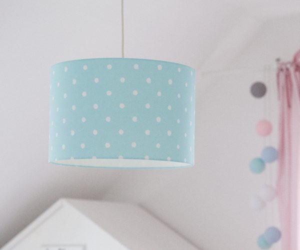 Lamps&Company, Taklampa till barnrummet, Lovely dots mint