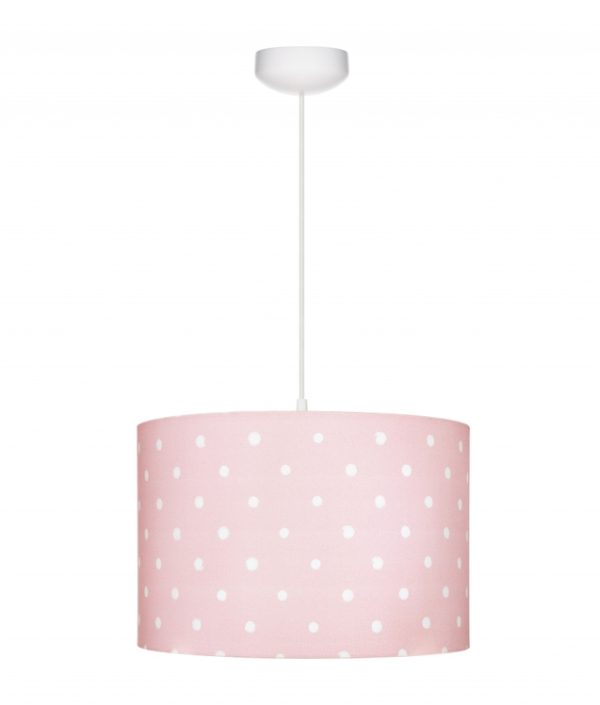 Lamps&Company, Taklampa till barnrummet, Lovely dots pink
