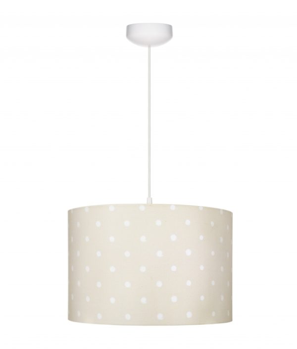 Lamps&Company, Taklampa till barnrummet, Lovely dots beige