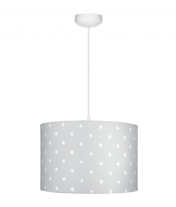 Lamps&Company, Taklampa till barnrummet, Lovely dots grå