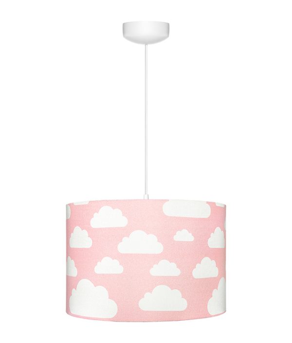 Lamps&Company, Rosa taklampa till barnrummet, moln
