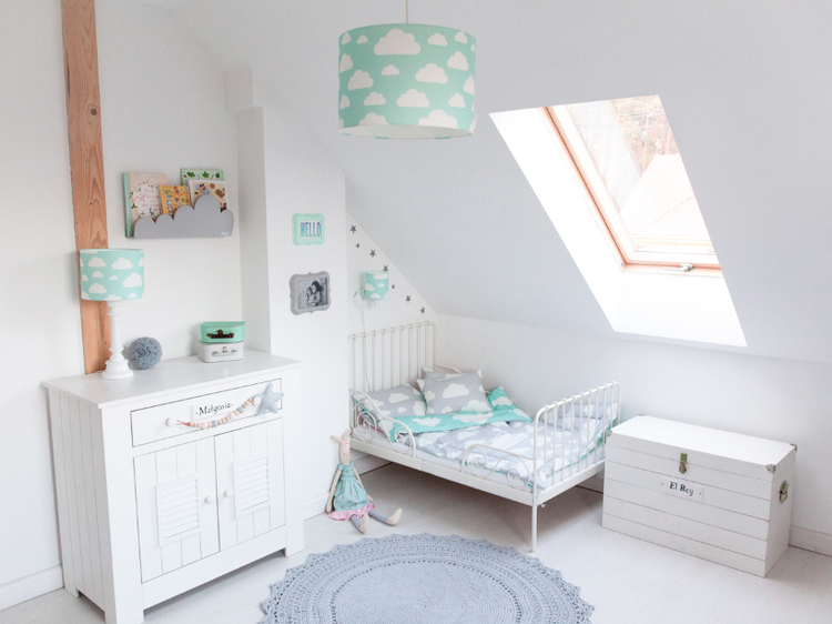 Lamps&Company, Mint taklampa till barnrummet, moln - Bild 3