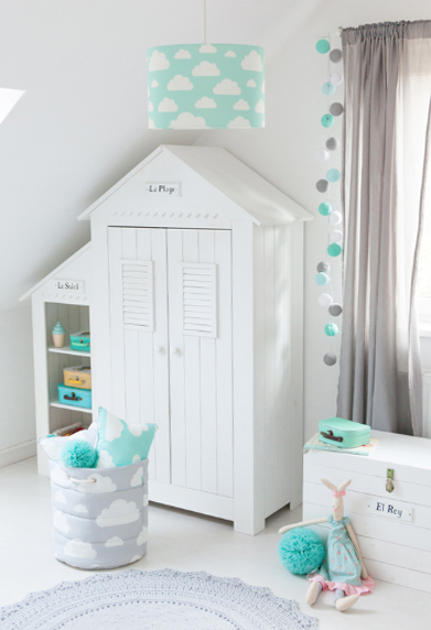 Lamps&Company, Mint taklampa till barnrummet, moln - Bild 2