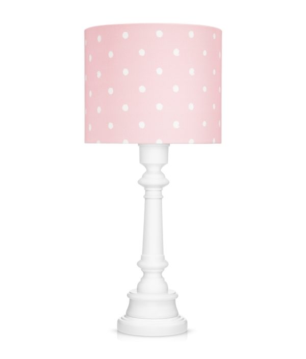 Lamps&Company, Bordslampa till barnrummet, dots pink