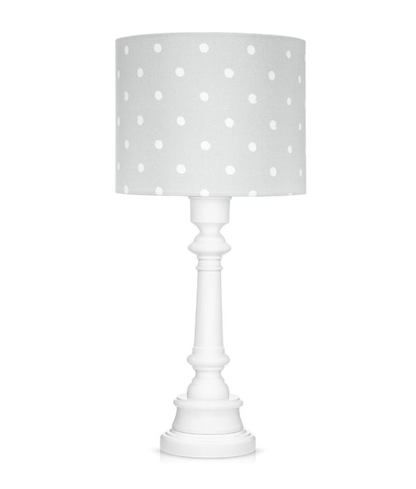 Lamps&Company, Bordslampa till barnrummet, dots grey