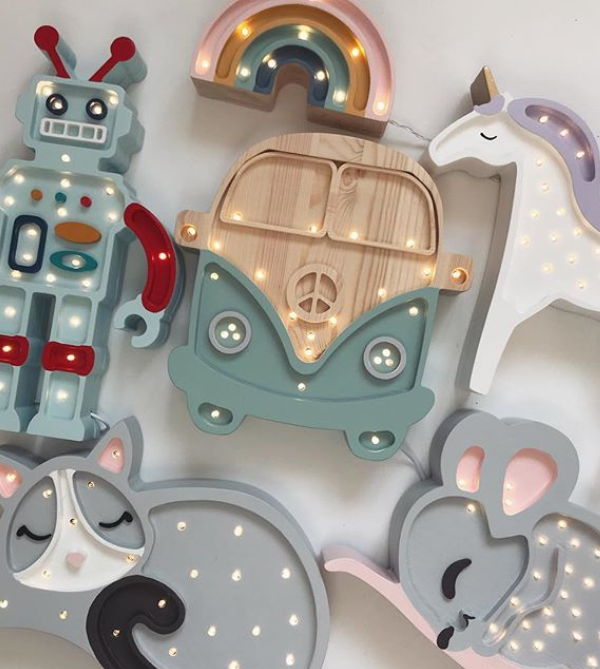 Little Lights, Nattlampa till barnrummet, Blå buss