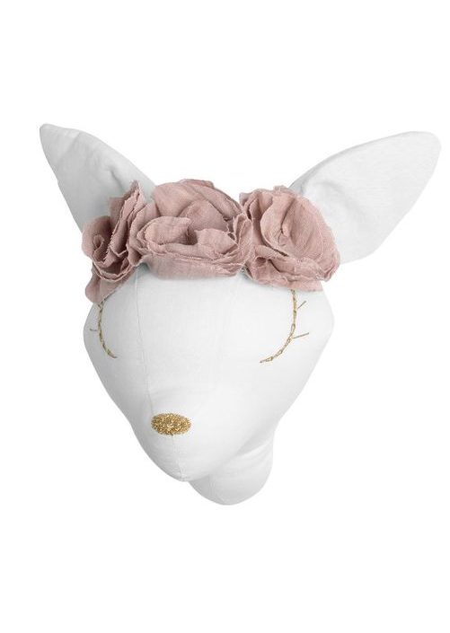 Djurhuvud magisk rådjur, väggdekoration till barnrummet