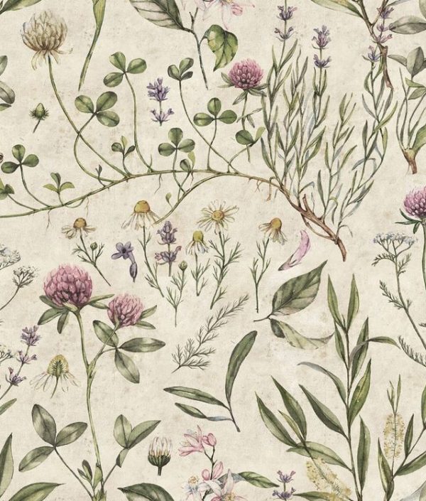Dekornik, tapet Vintage Botanic