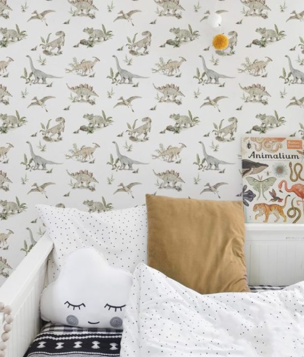 Dekornik, tapet Glada Dinosaurier