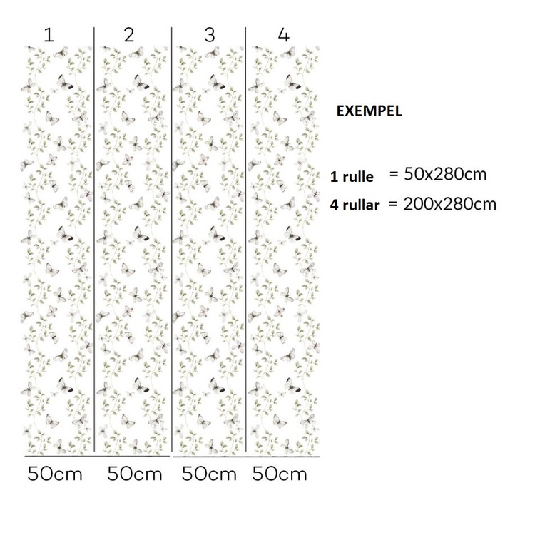 Dekornik, tapet Fjärilar, Butterflies Having Fun - Bild 5