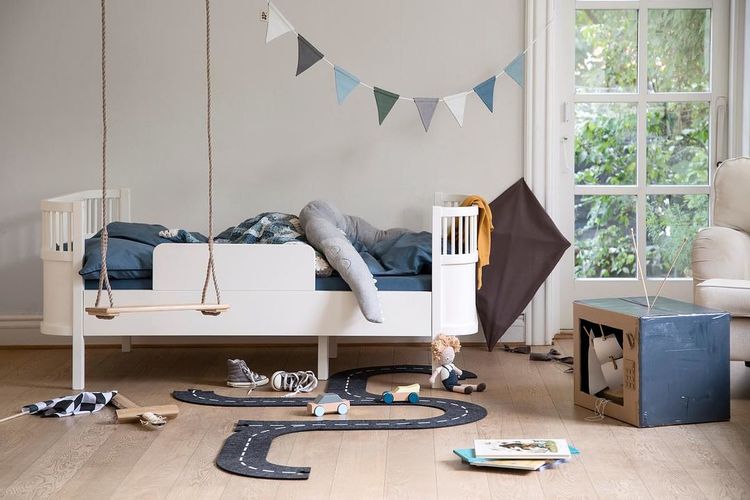 Sebra växasäng / juniorsäng, junior & grow, Sebra - Bild 4