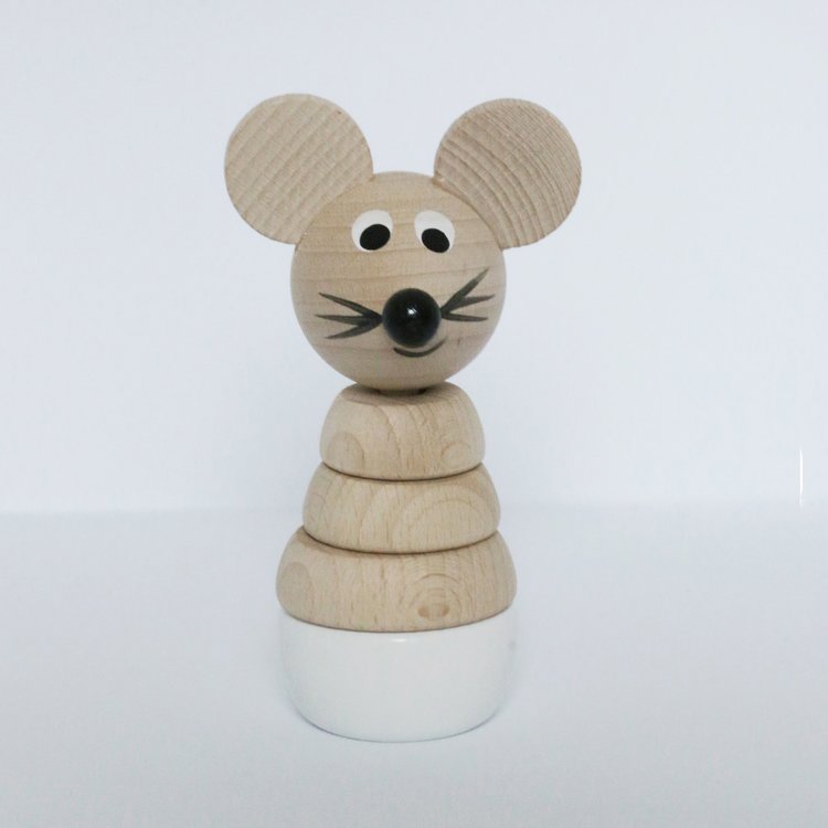 Theresa vit träfigur, Ella & Frederik