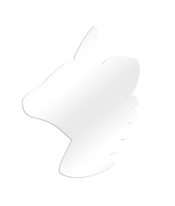 Barnspegel enhörning till barnrummet