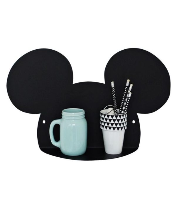 Bokhylla / Hylla i metall till barnrummet Musse