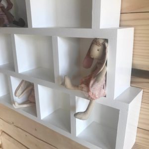 XXL vägghylla till barnrummet, hushylla