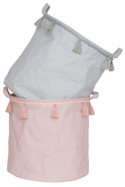 JaBaDaBaDo grå förvaringskorg med tofsar - Bild 3