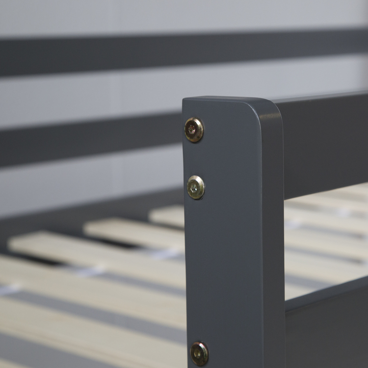 Grå loftsäng till barnrummet - Bild 5