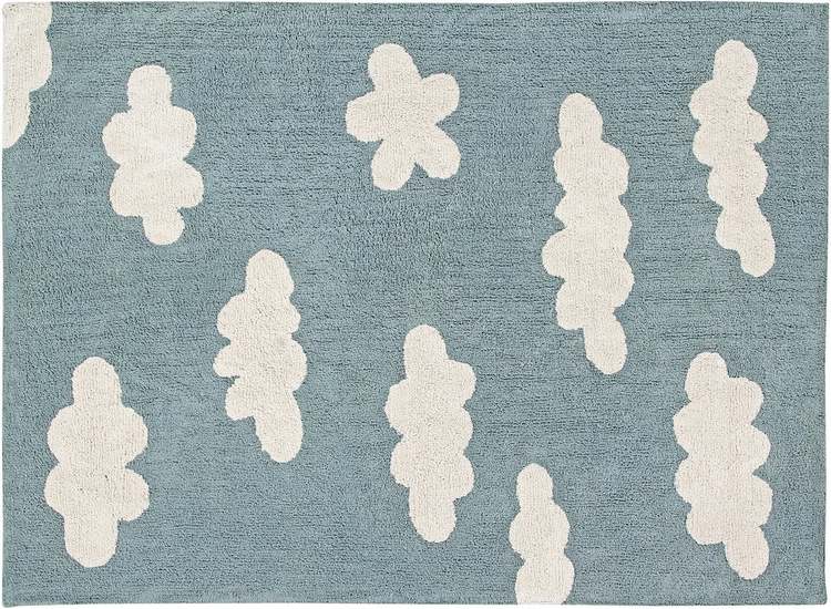 Lorena Canals matta till barnrummet, vintage blue