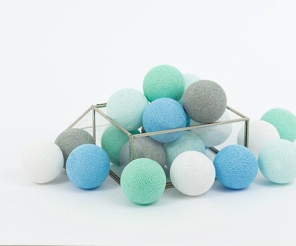 Ljusslinga Mint Pastel, Cottonlove