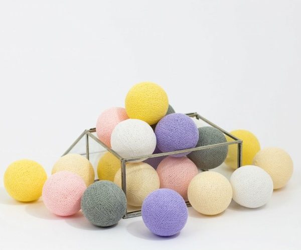 Ljusslinga Lila Pastel, Cottonlove