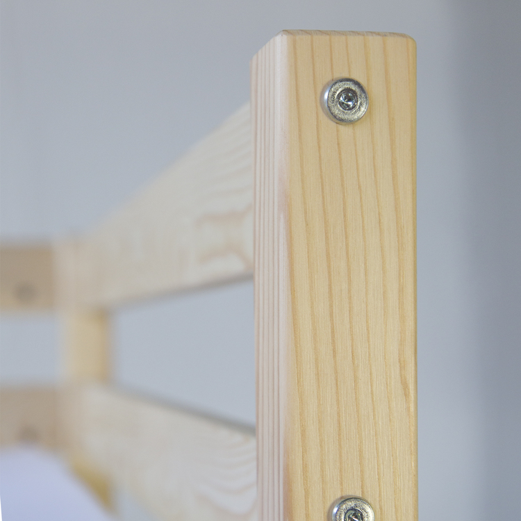 Natur loftsäng med skrivbord, 90x200 - Bild 7