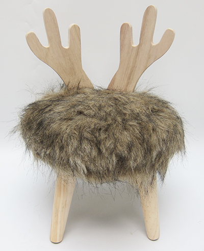 Stol älg med sittdyna - Bild 2