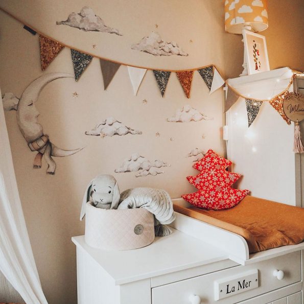 Dekornik, väggklistermärke Night night - Bild 5