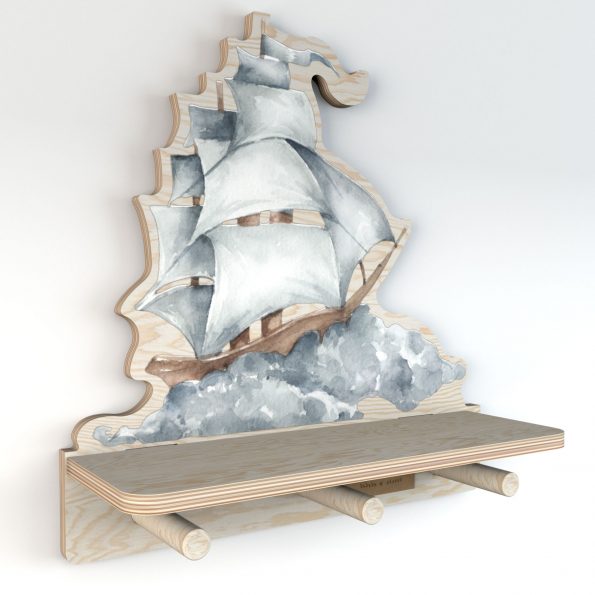 Dekornik, hylla skepp - Bild 2