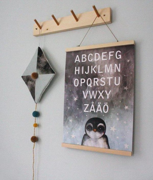 Dessin Design, poster ABC penguin A3