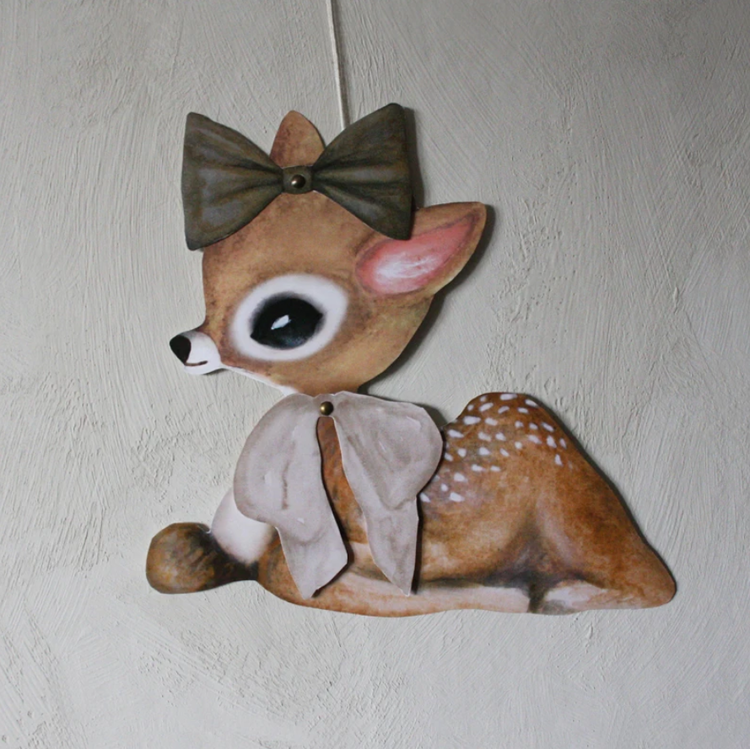 Dessin Design, vimpel DIY - lying bambi - Bild 2