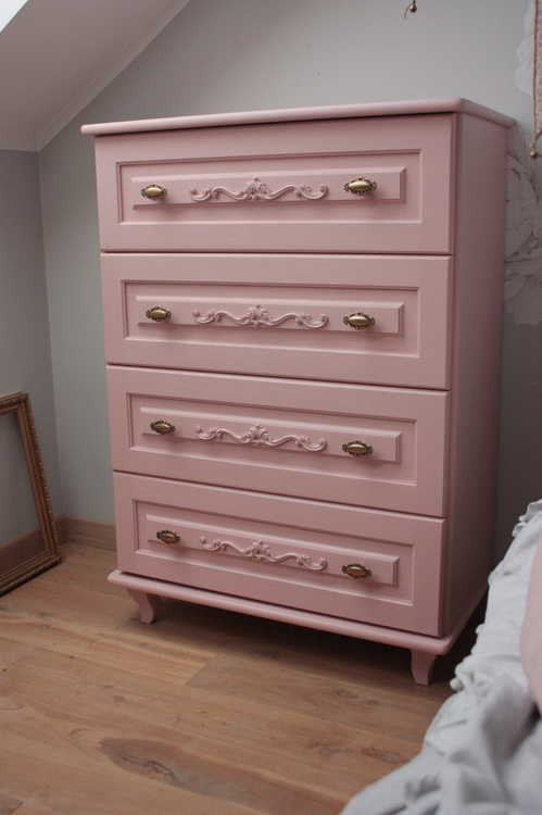 Byrå till barnrummet, Charlotte med 4 lådor - Bild 2