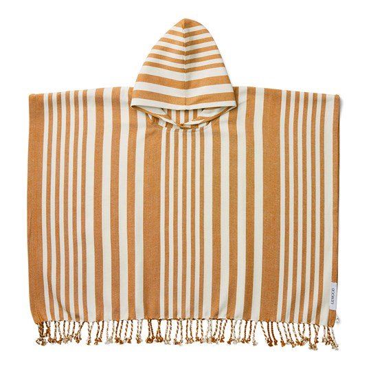 Liewood, randing poncho mustard /creme de la creme