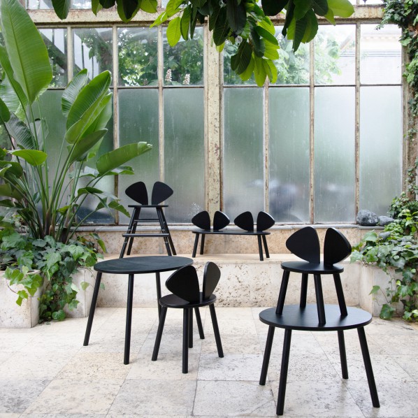 Nofred, Mouse stol svart - Bild 2